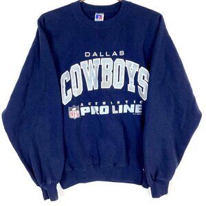 Vintage Dallas Cowboys Big Logo Sweatshirt, Retro Dallas NFL Football Shirt Tee